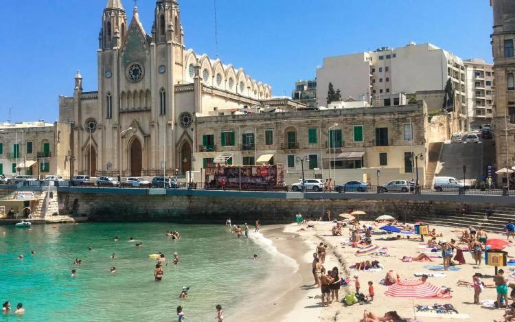 Sliema Jacuzzi Flat Daire Dış mekan fotoğraf